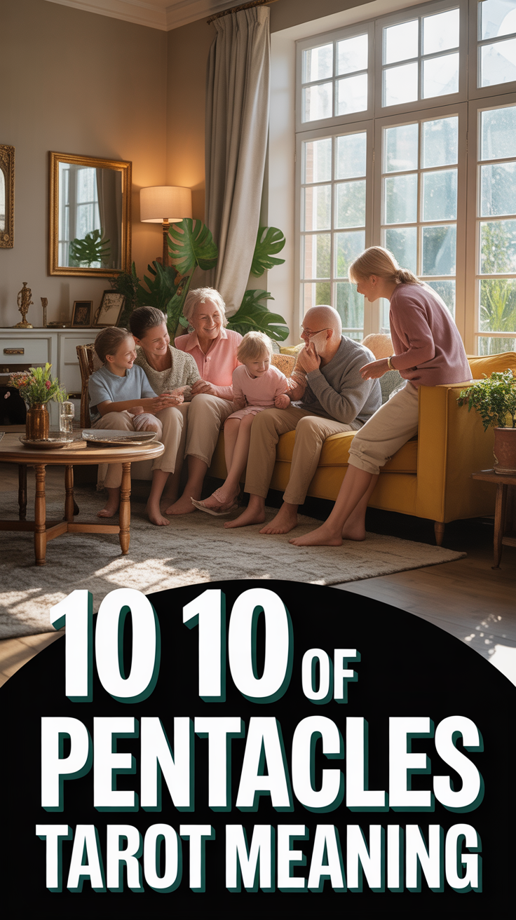 🏛 10 10 Of Pentacles Tarot Meaning