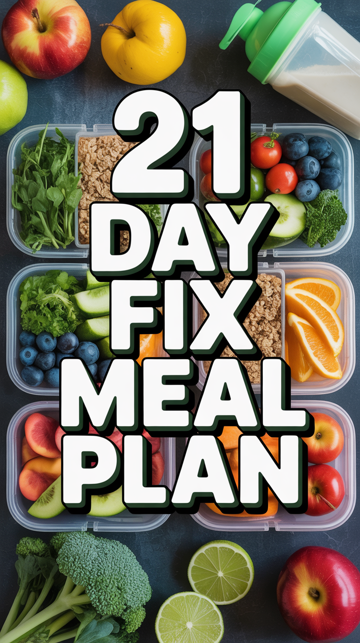 21 Day Fix Meal Plan