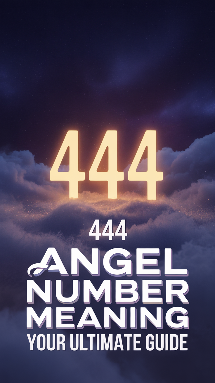 ✨ 4444 Angel Number Meaning Your Ultimate Guide