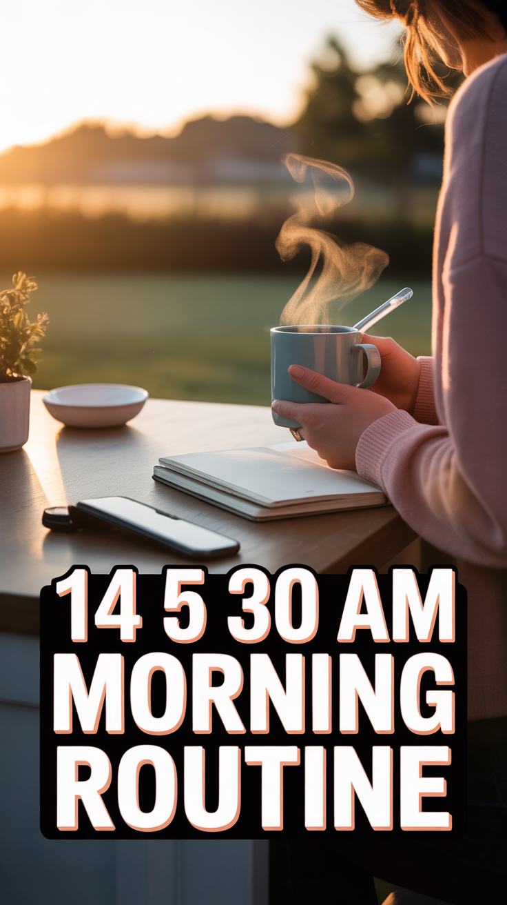 ☀️ 14 5.30 Am Morning Routine