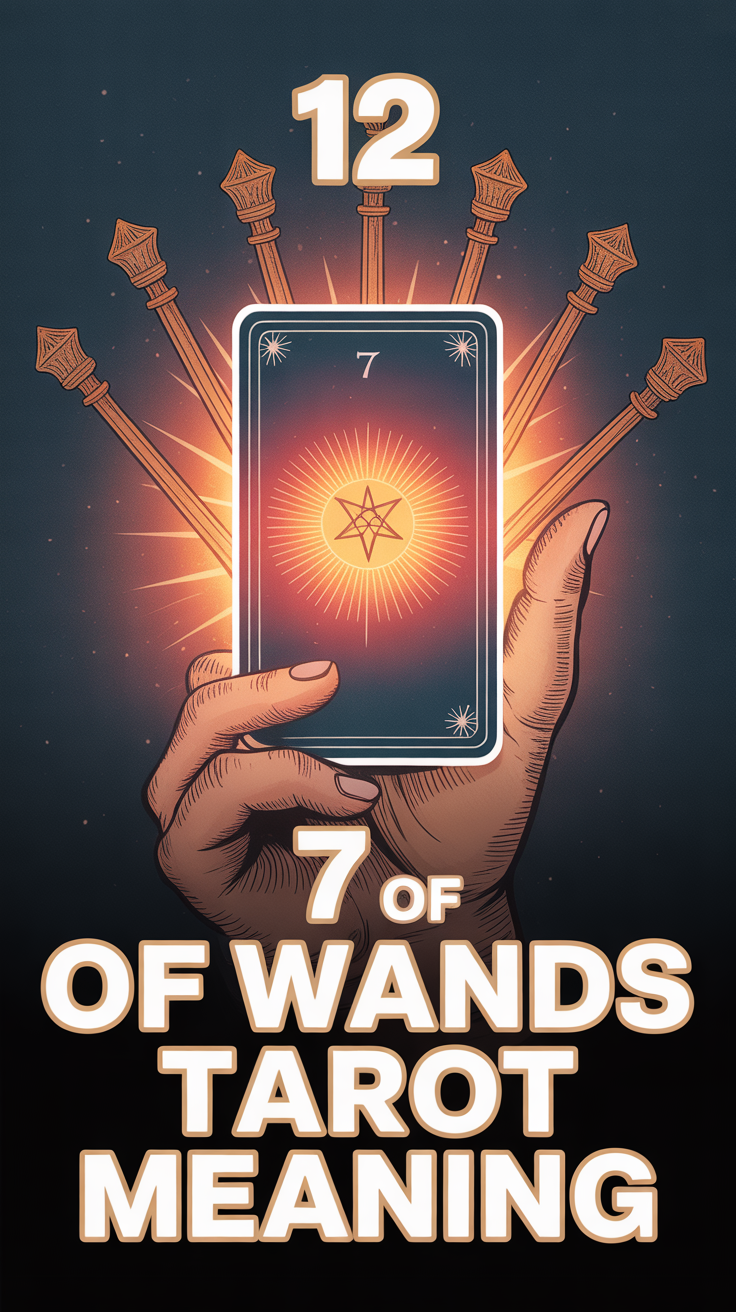 ✨ 7 Of Wands Tarot Meaning