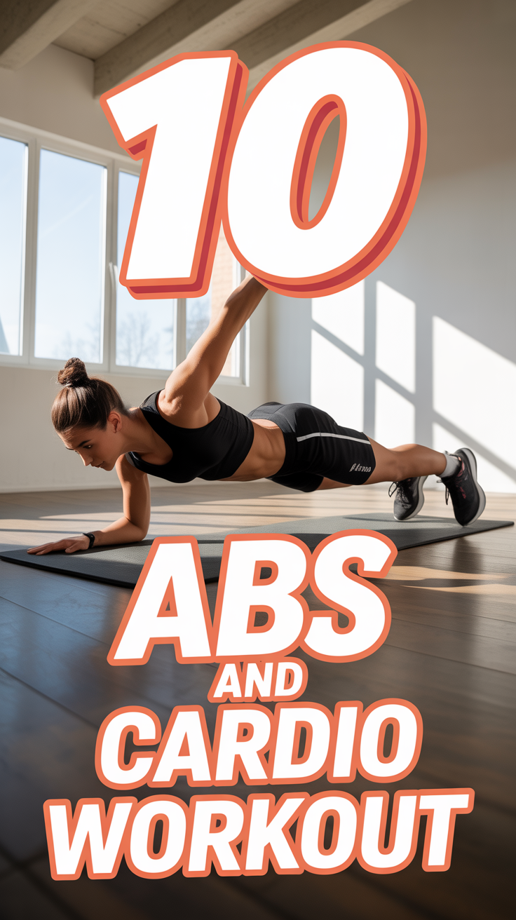 💪 10 Abs And Cardio Workout
