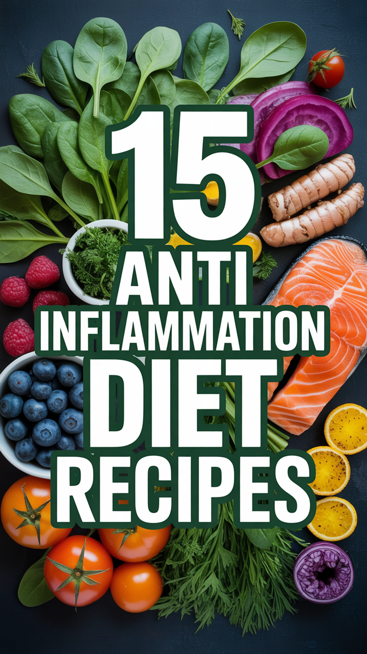 🍅 15 Anti Inflammation Diet Recipes