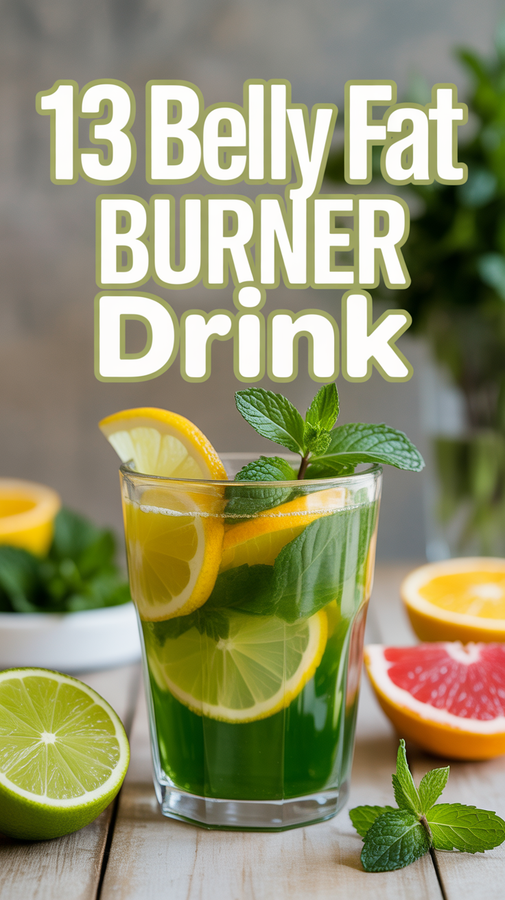💧 13 Belly Fat Burner Drink