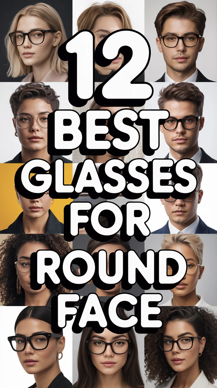 👓 12 Best Glasses For Round Face