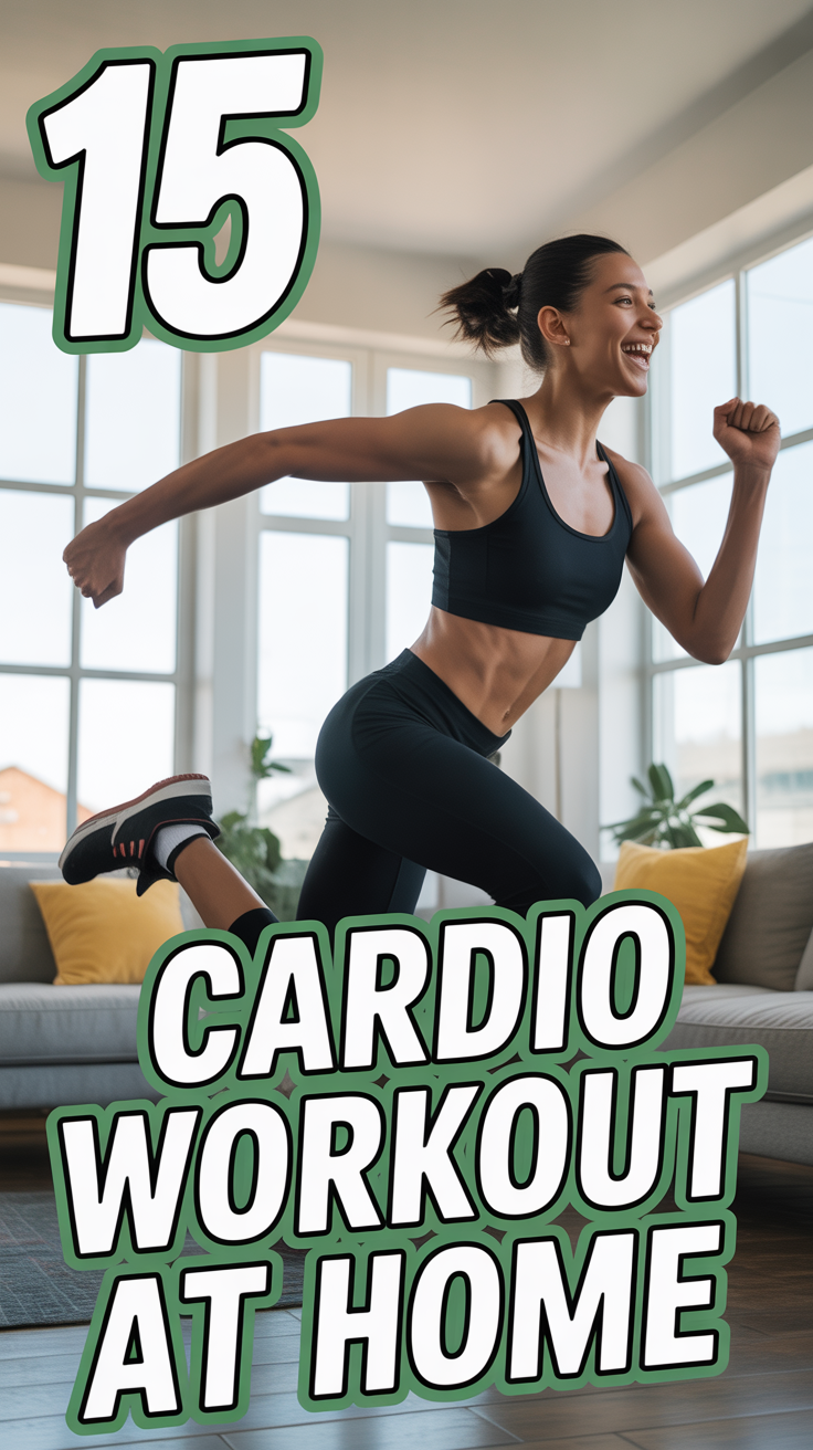 🏃‍♀️ 15 Cardio Workout At Home