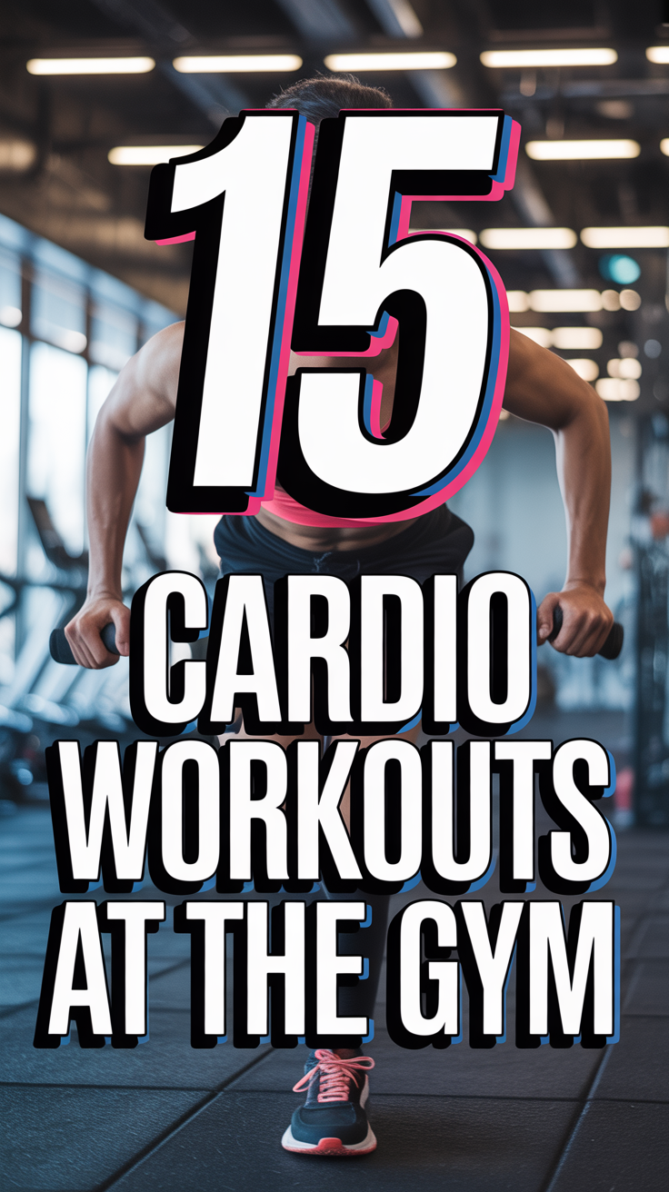🏋️ 15 Cardio Workouts At The Gym