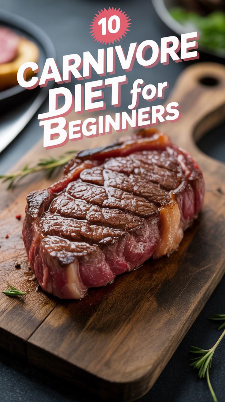 🥩 10 Carnivore Diet For Beginners