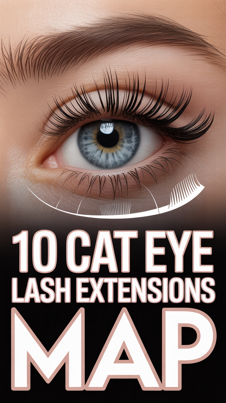 👀 10 Cat Eye Lash Extensions Map