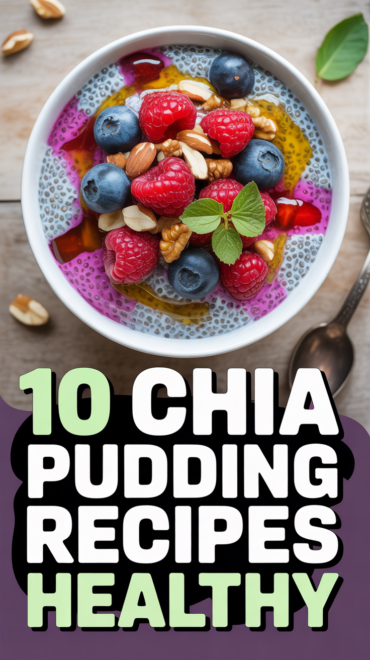 🍓 10 Chia Pudding Recipes Healthy