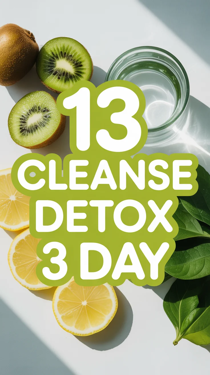 🥝 13 Cleanse Detox 3 Day