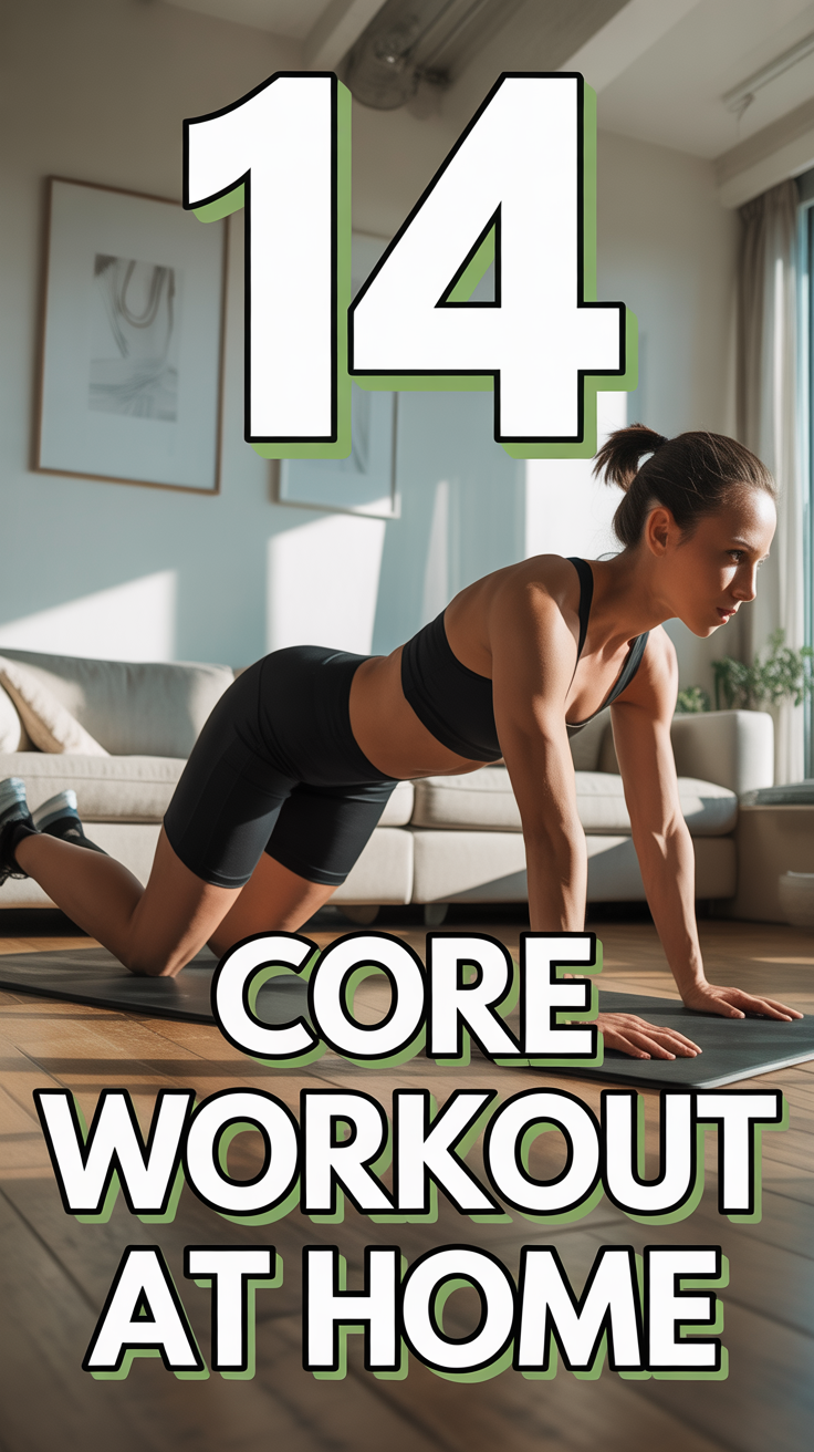 💪 14 Core Workout At Home