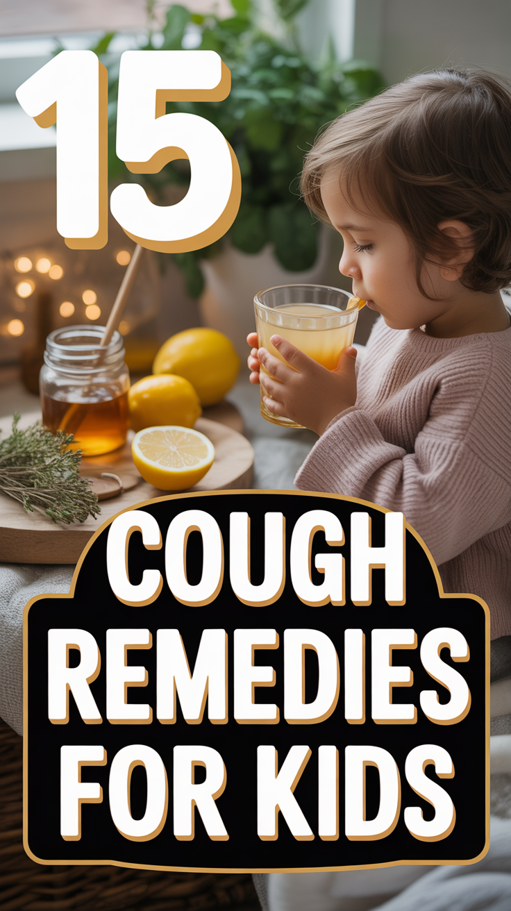 🍯 15 Cough Remedies For Kids