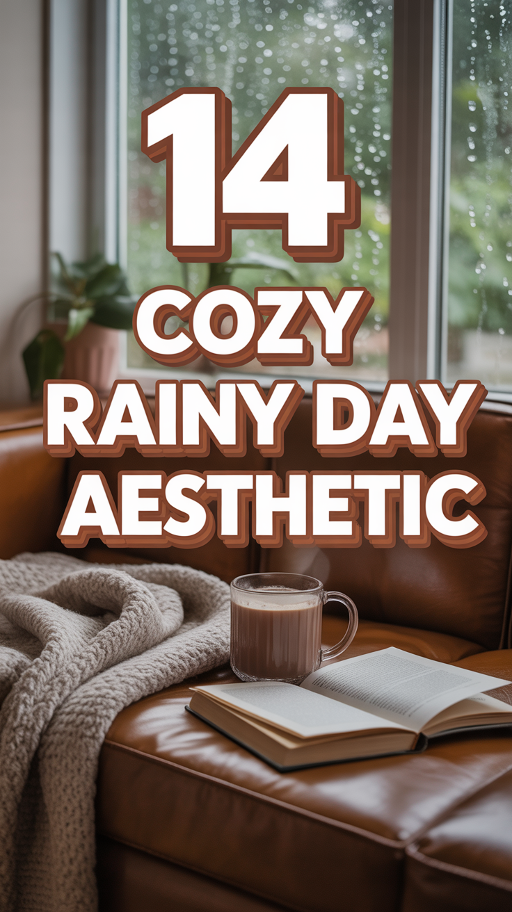 🌧️ 14 Cozy Rainy Day Aesthetic