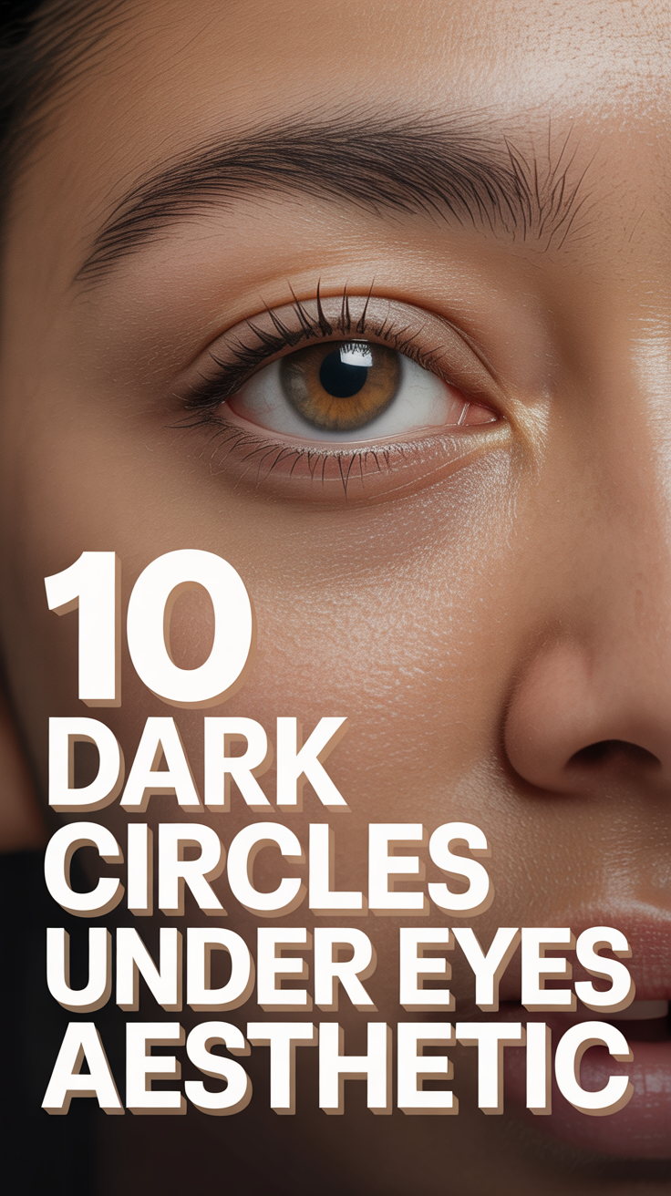 ✨ 10 Dark Circles Under Eyes Aesthetic