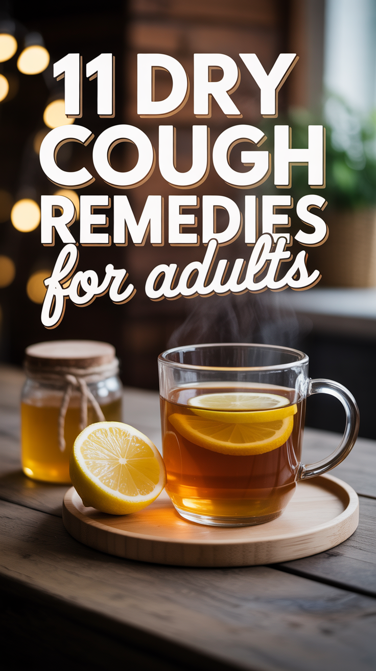 🤧 11 Dry Cough Remedies For Adults