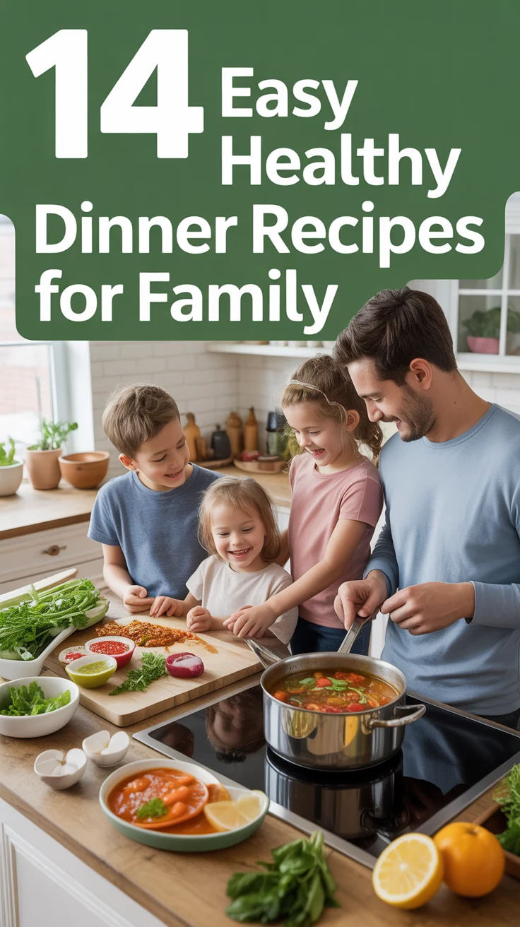 🍽️ 14 Easy Healthy Dinner Recipes For Family