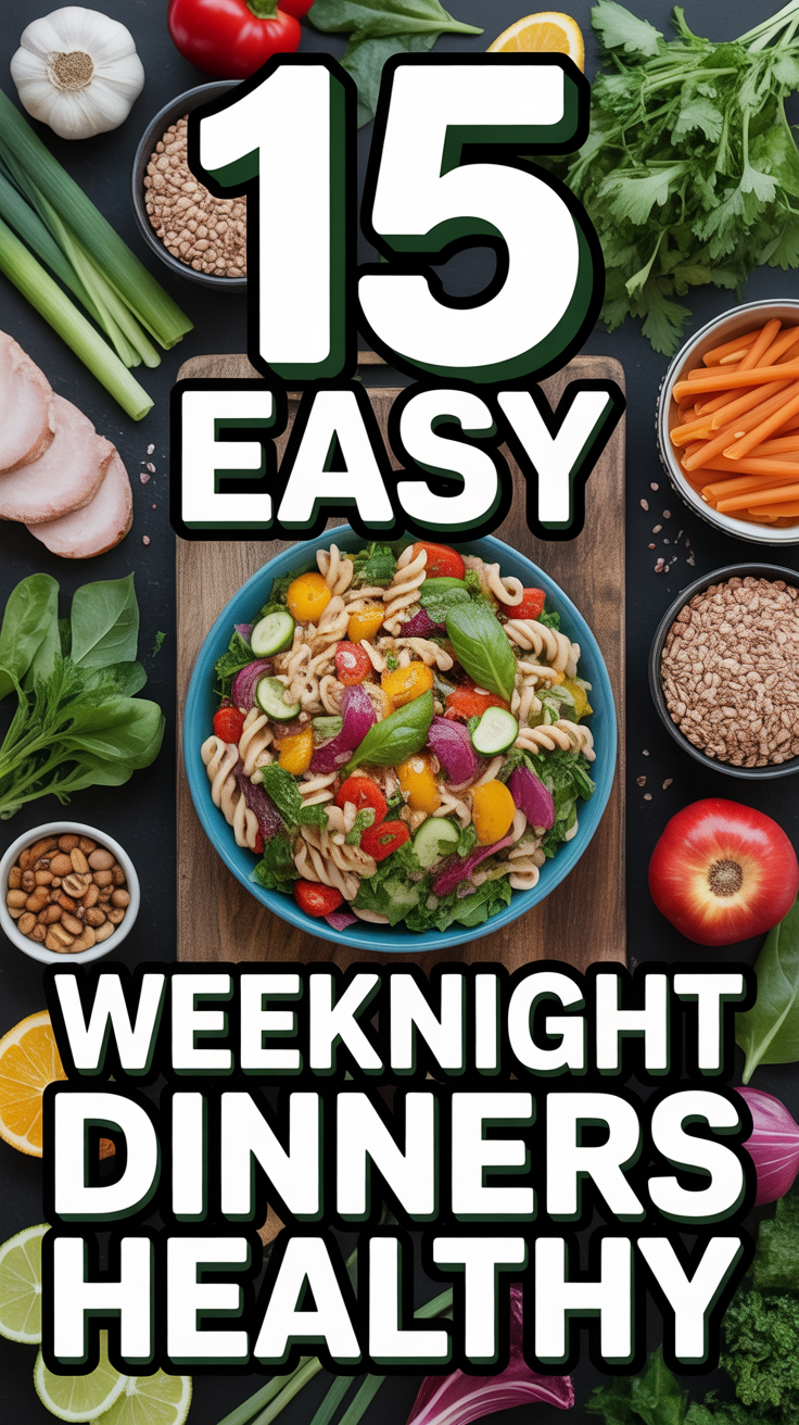 🥗 15 Easy Weeknight Dinners Healthy