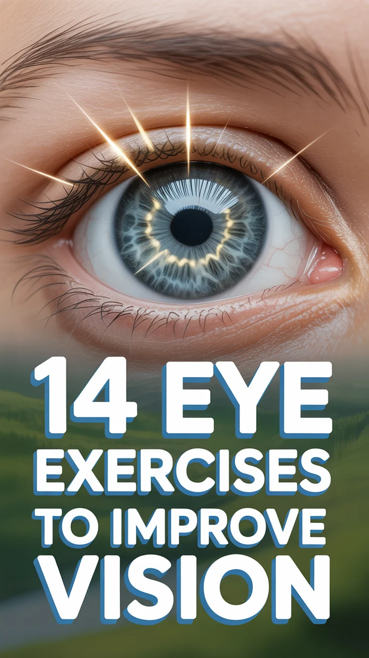 👀 14 Eye Exercises To Improve Vision