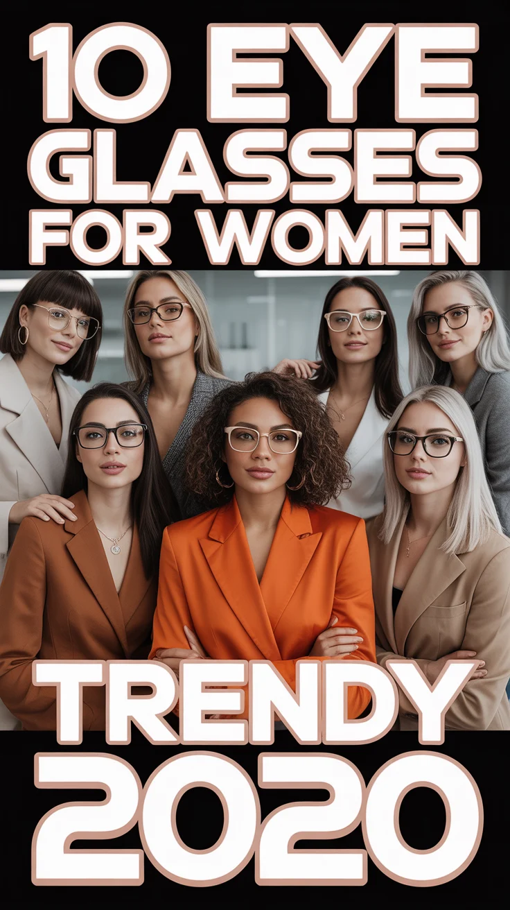 👓 10 Eye Glasses For Women Trendy 2020