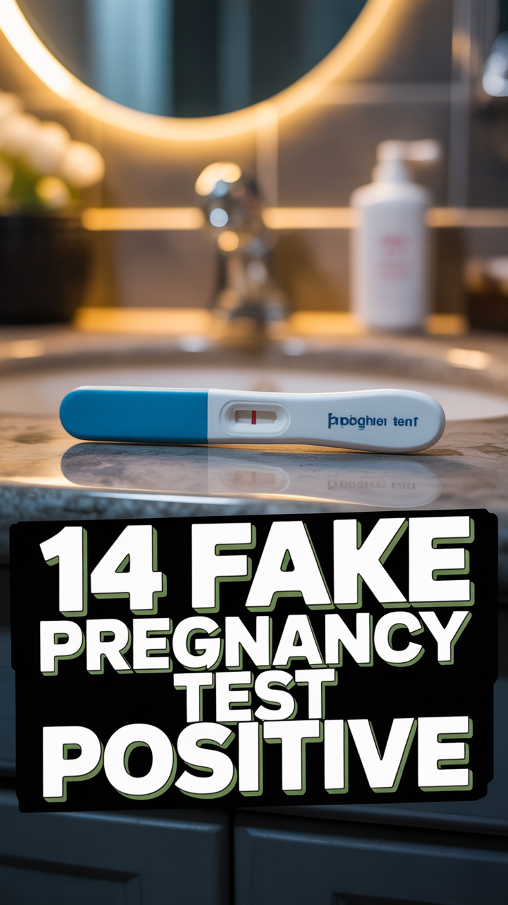 🤰 14 Fake Pregnancy Test Positive
