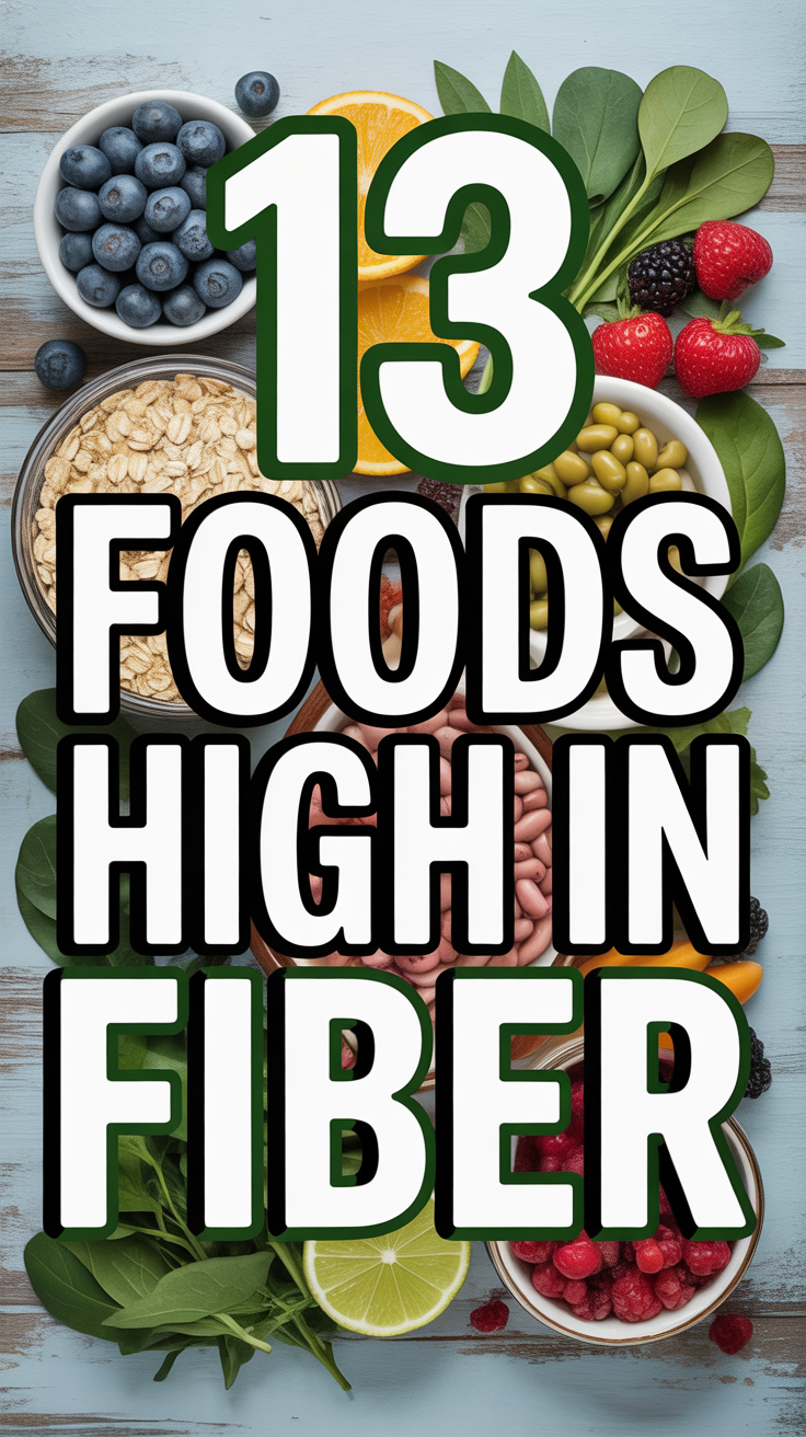🌱 13 Foods High In Fiber