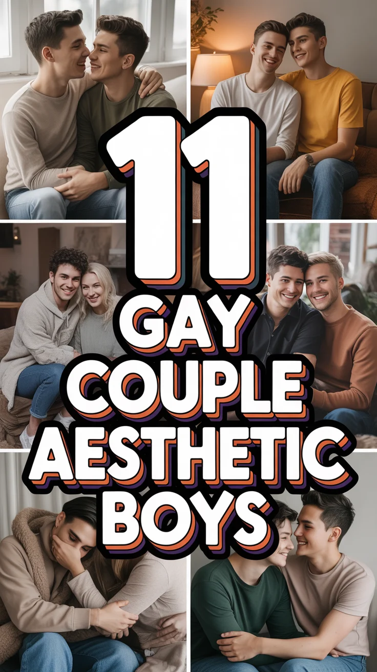 ❤️ 11 Gay Couple Aesthetic Boys