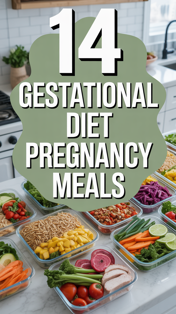 🍽️ 14 Gestational Diet Pregnancy Meals