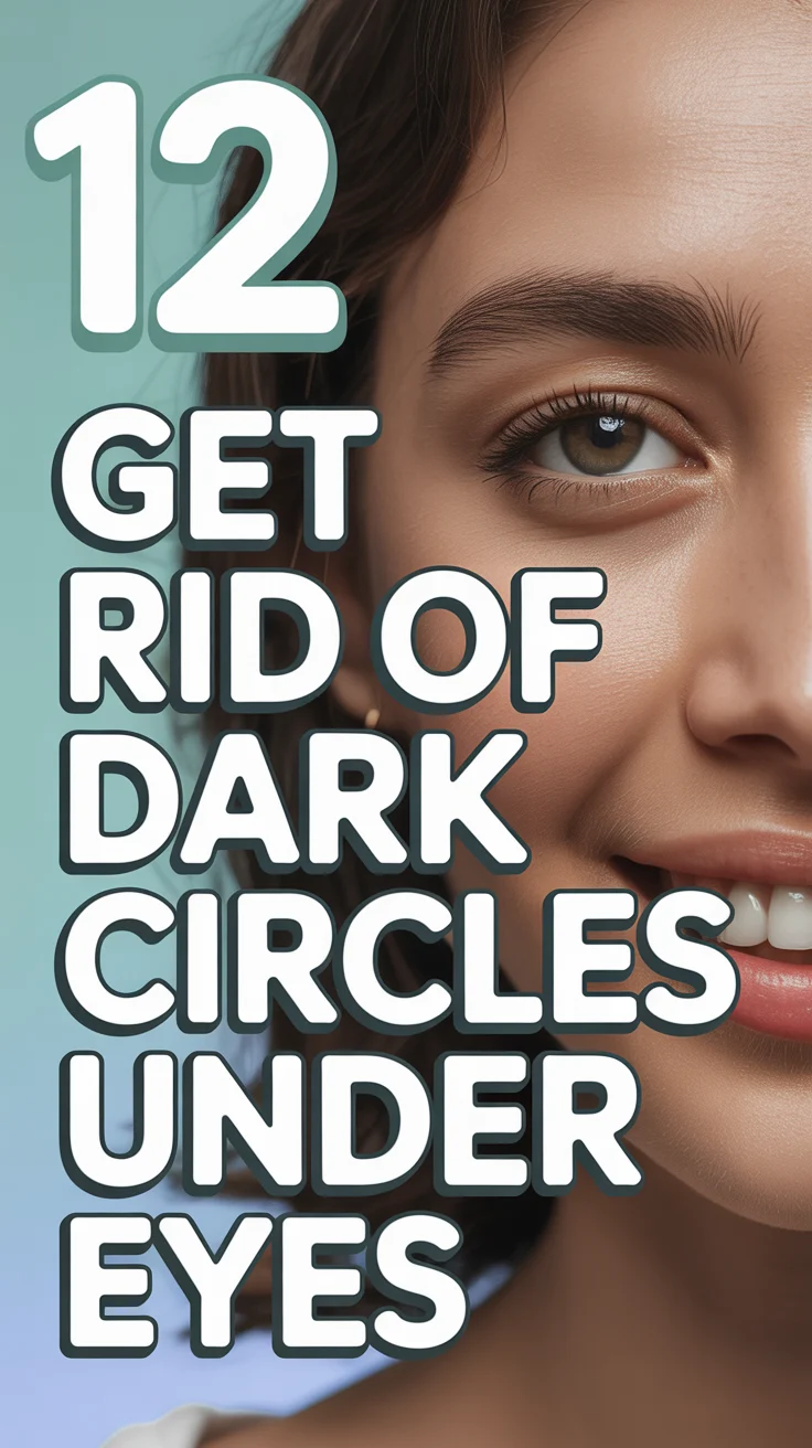 👀 12 Get Rid Of Dark Circles Under Eyes