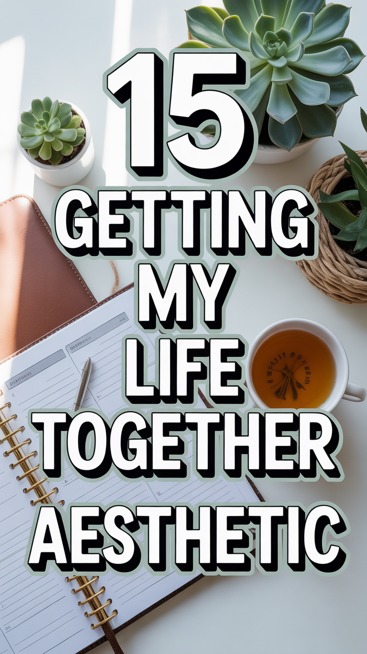 💪 15 Getting My Life Together Aesthetic
