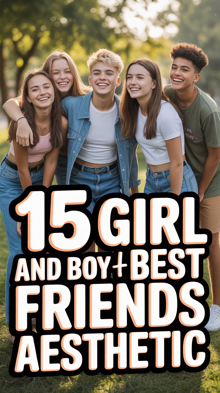 👯‍♀️ 15 Girl And Boy Best Friends Aesthetic
