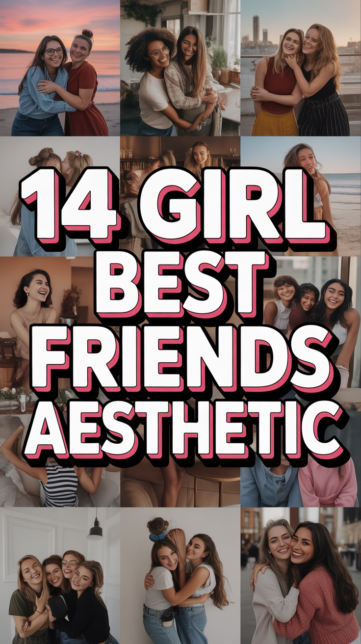 💖 14 Girl Best Friends Aesthetic