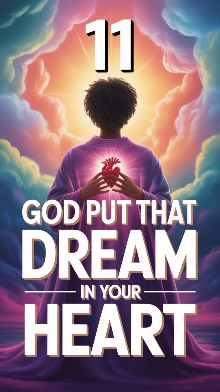 ✨ 11 God Put That Dream In Your Heart