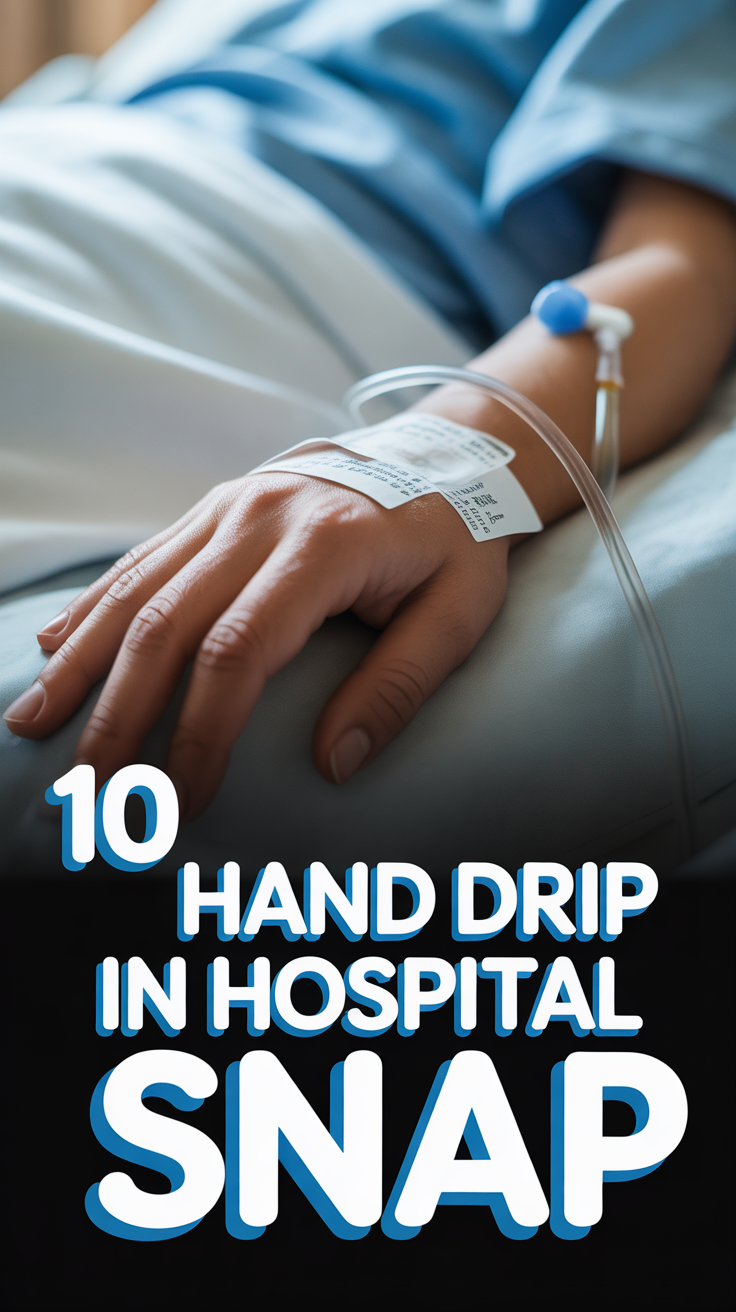 📸 10 Hand Drip In Hospital Snap