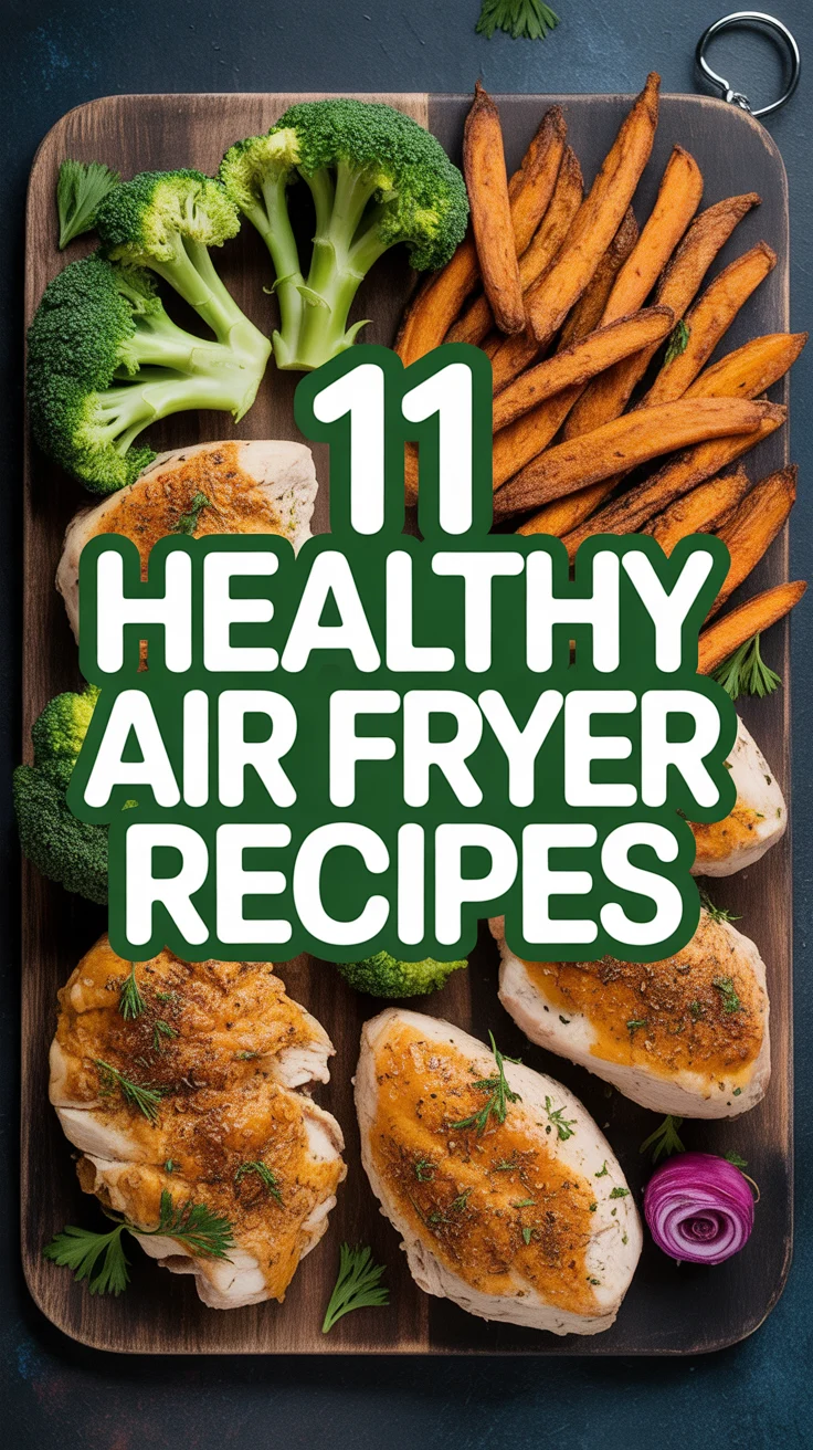 🥦 11 Healthy Air Fryer Recipes