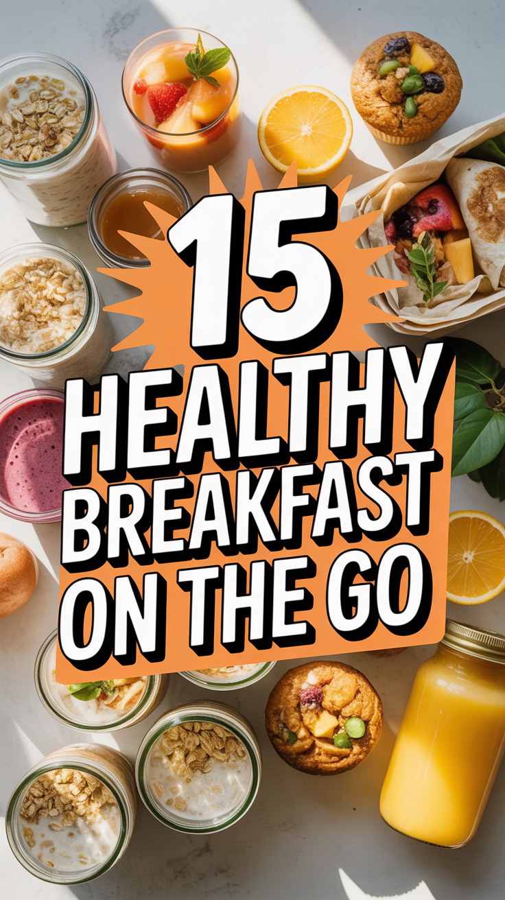 ☀️ 15 Healthy Breakfast On The Go