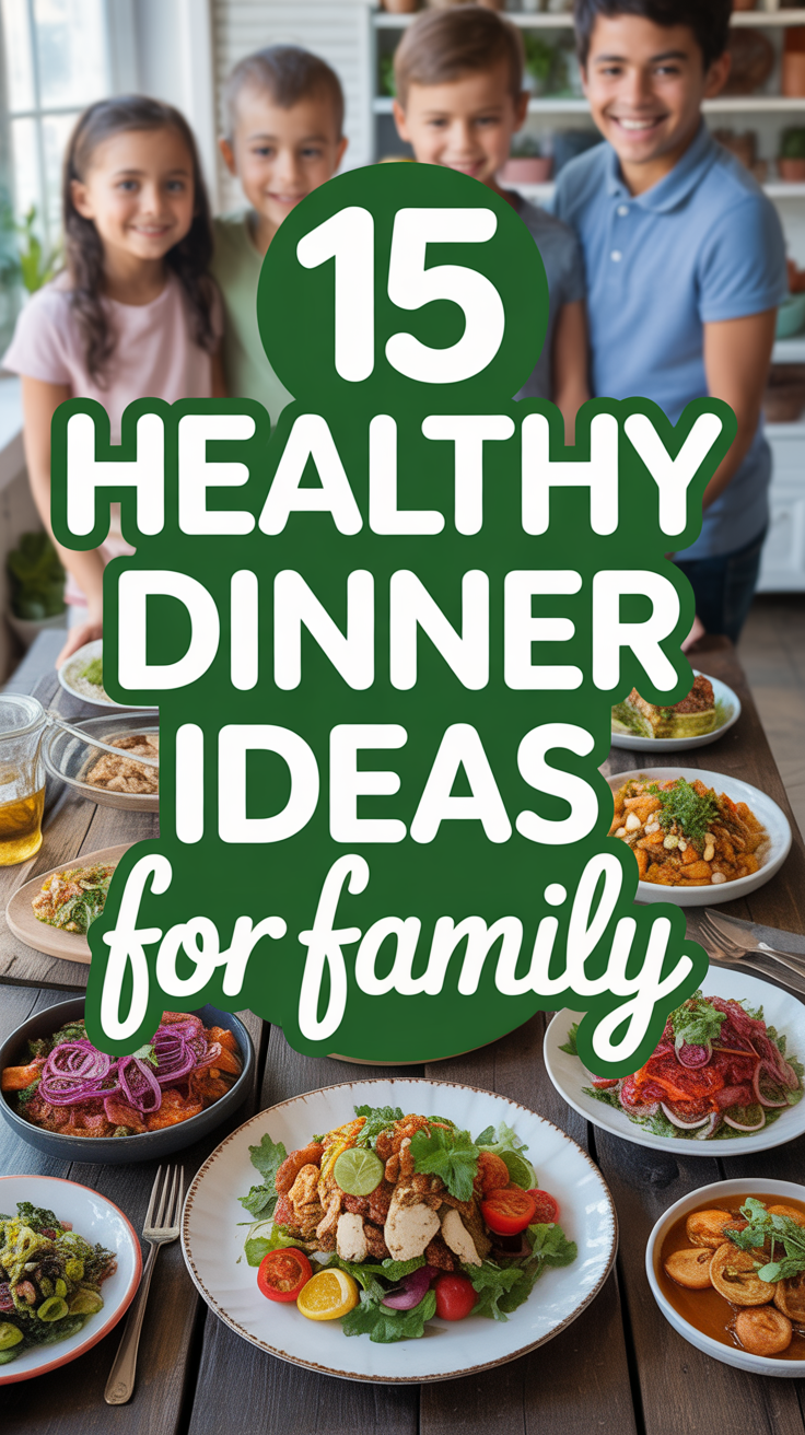 🥗 15 Healthy Dinner Ideas For Family