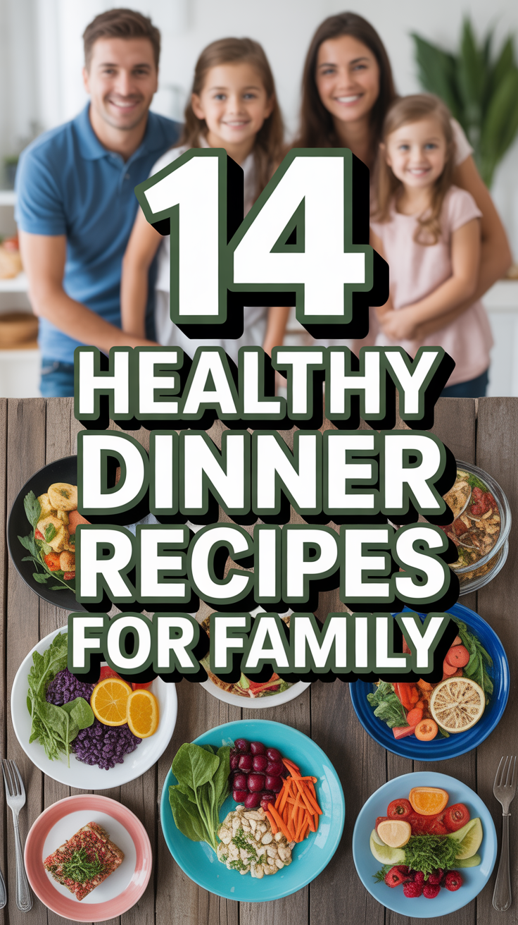 🥗 14 Healthy Dinner Recipes For Family