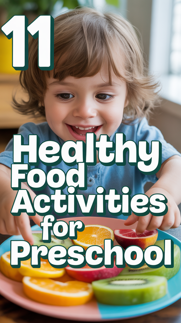 🍎 11 Healthy Food Activities For Preschool