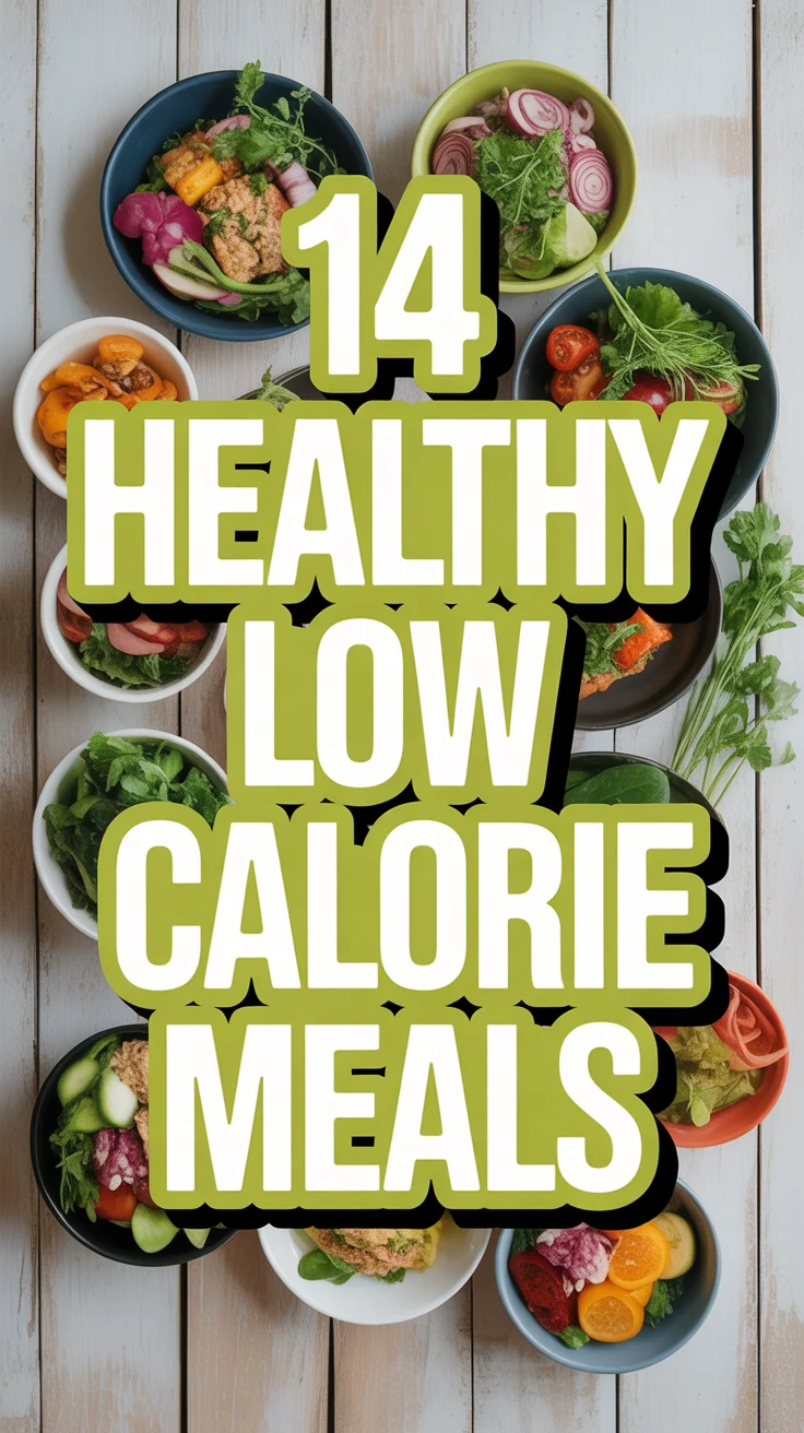 🥦 14 Healthy Low Calorie Meals