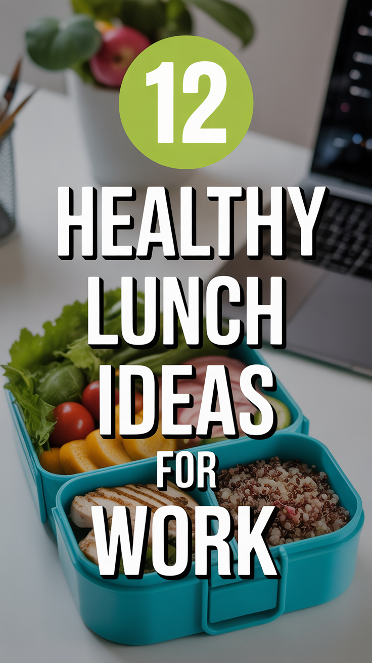 🍲 12 Healthy Lunch Ideas For Work