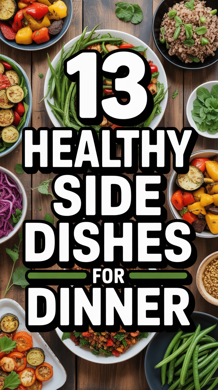🥦 13 Healthy Side Dishes For Dinner