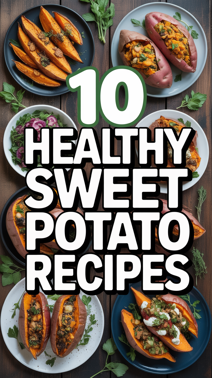 🌻 10 Healthy Sweet Potato Recipes
