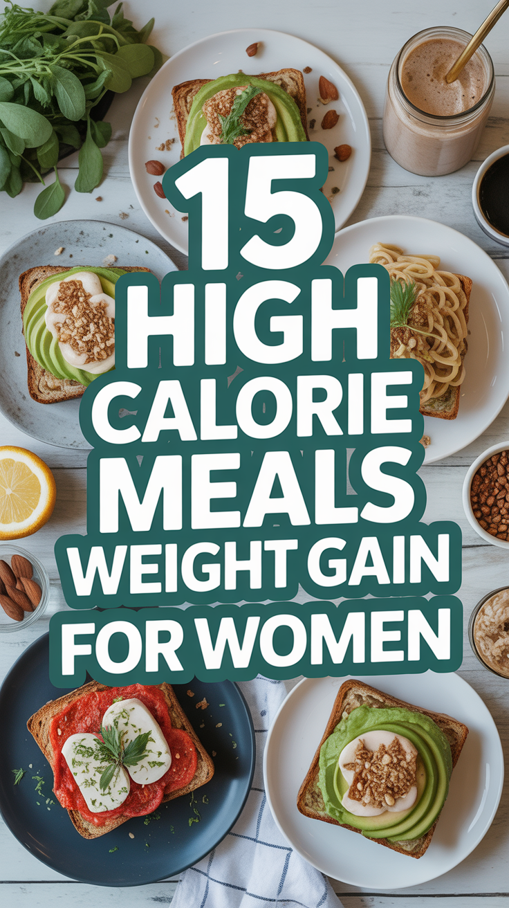 🥑 15 High Calorie Meals Weight Gain For Women