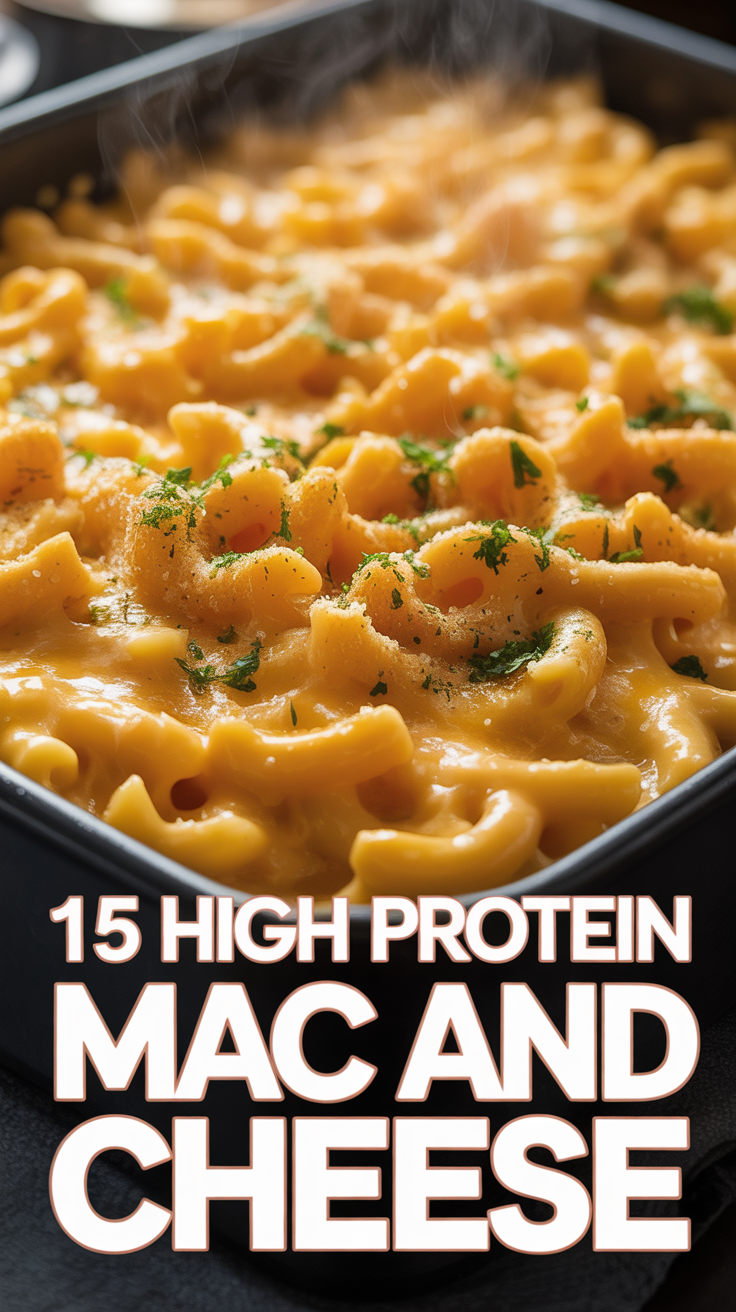 🧀 15 High Protein Mac And Cheese
