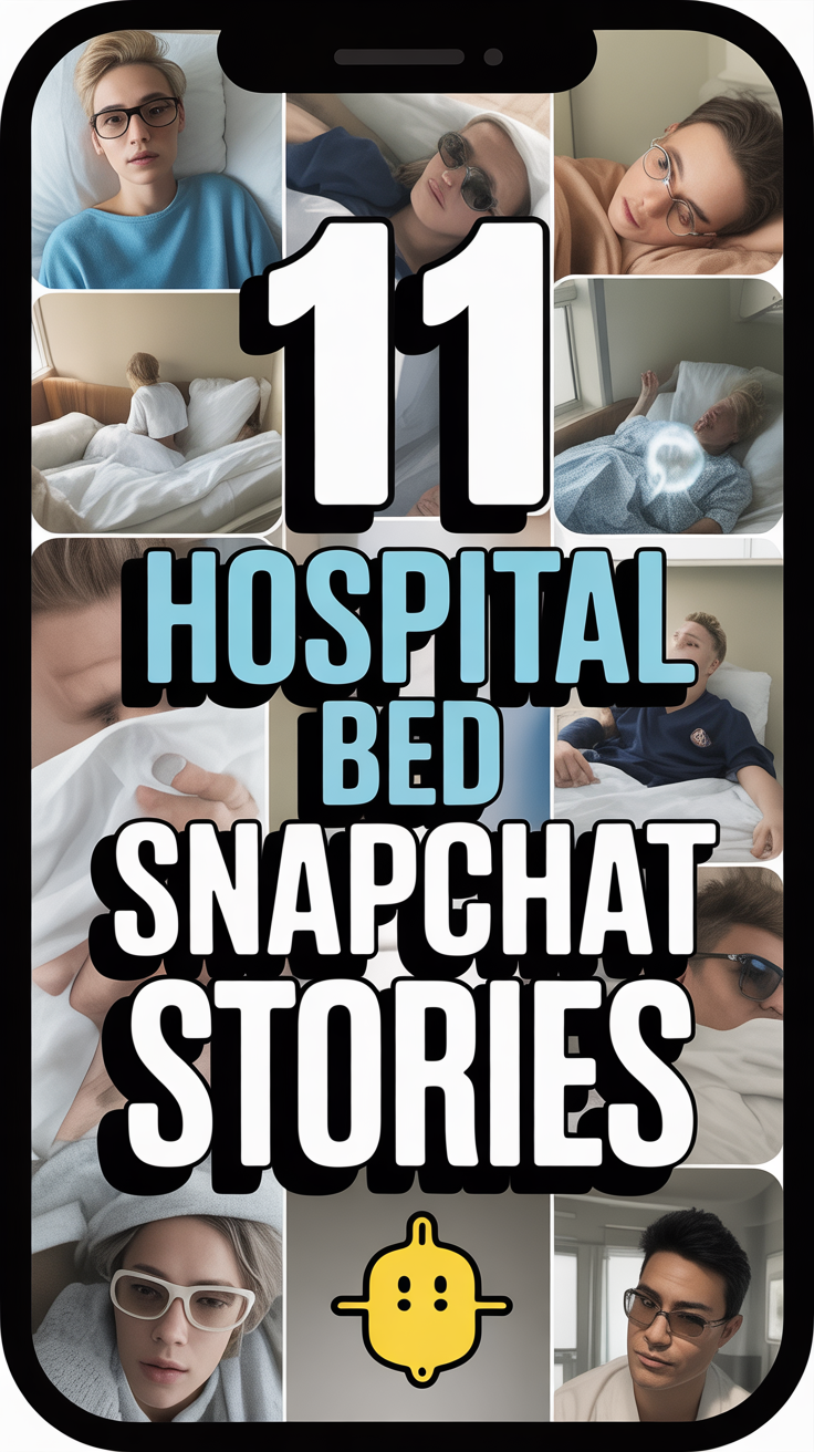 🩹 11 Hospital Bed Snapchat Stories