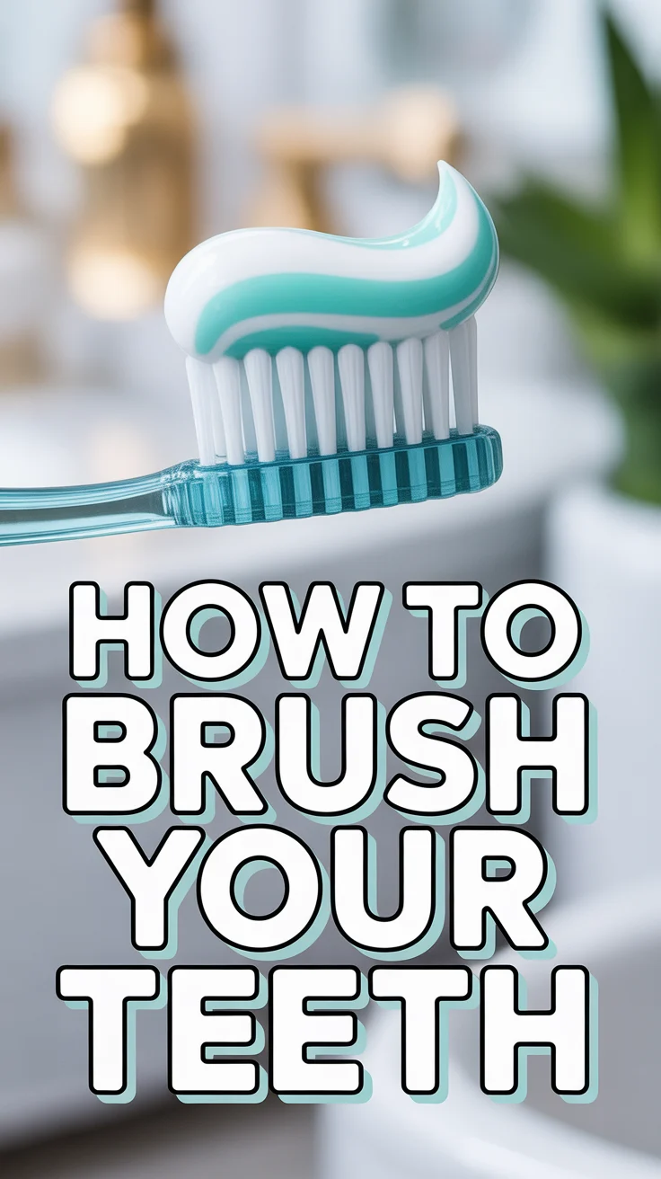 🦷 How To Brush Your Teeth