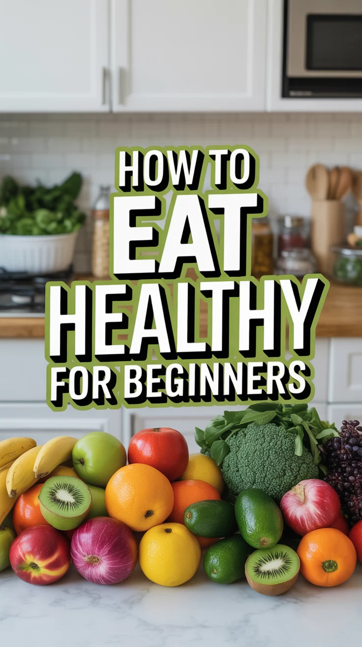 🍏 How To Eat Healthy For Beginners