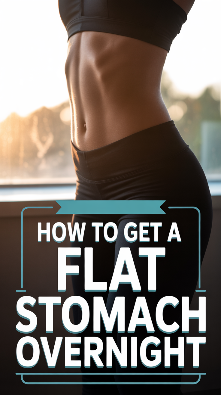 🧘‍♀️ How To Get A Flat Stomach Overnight