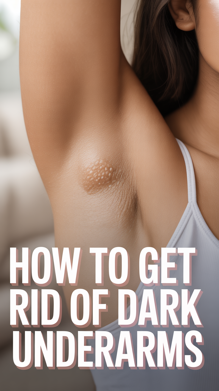 ✨ How To Get Rid Of Dark Underarms